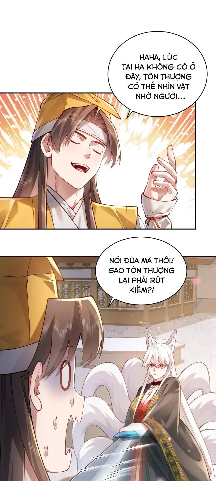 Bói Toán Mà Thôi Cửu Vĩ Yêu Đế Sao Lại Thành Nương Tử Ta - Chapter 31 - Page 12