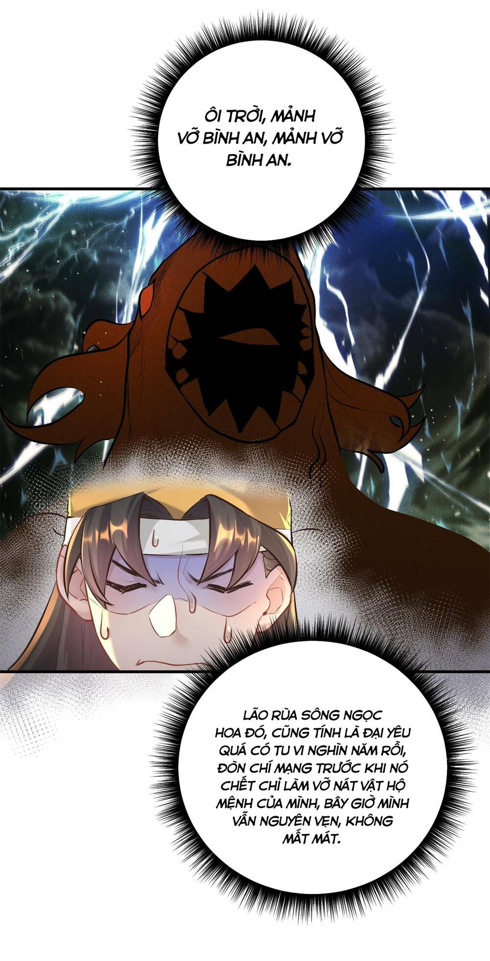 Bói Toán Mà Thôi Cửu Vĩ Yêu Đế Sao Lại Thành Nương Tử Ta - Chapter 4 - Page 35