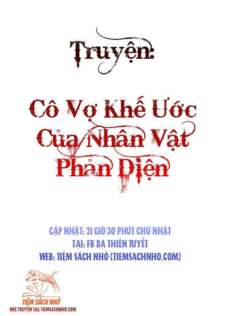 Trở Thành Cô Vợ Khế Ước Của Nhân Vật Phản Diện - Chapter 44 - Page 3