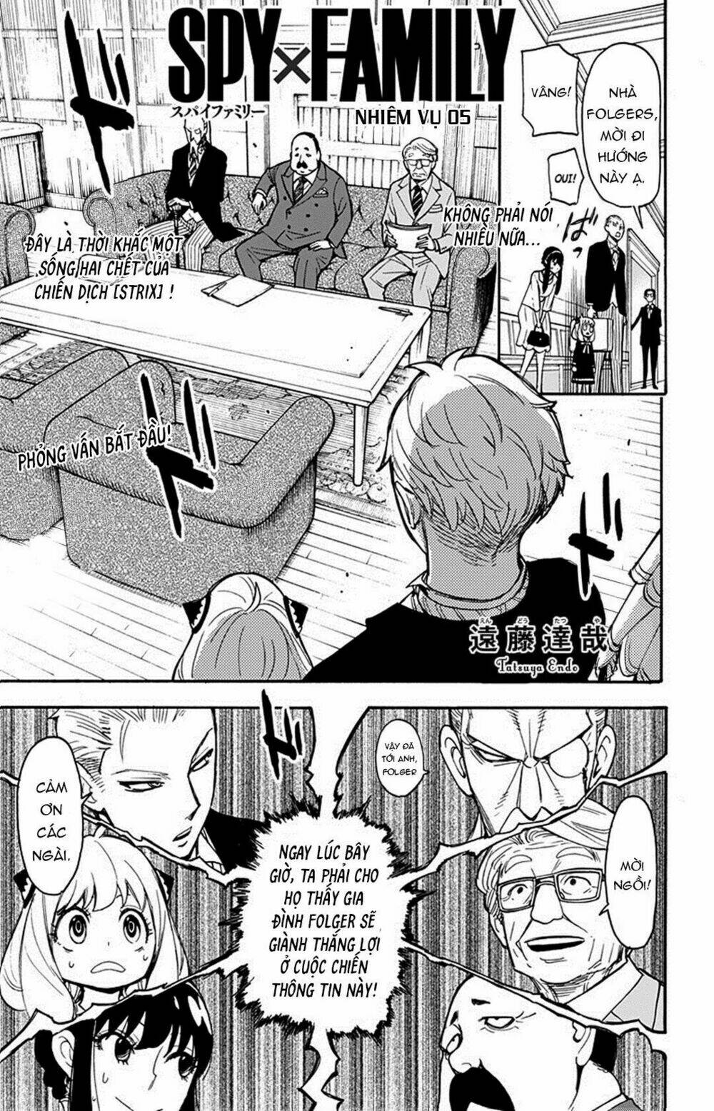 Gia Đình Điệp Viên Chapter 5 - Trang 5