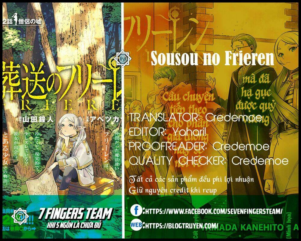 Sousou No Frieren Chapter 17 - Trang 1