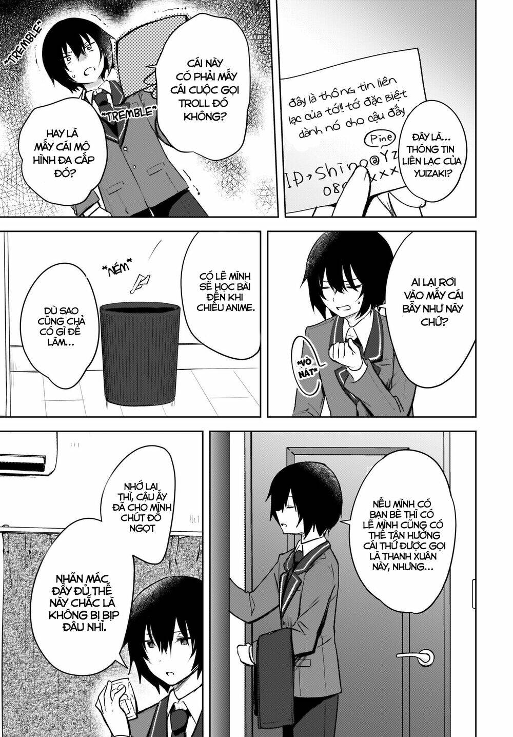 Ushiro no Seki no Gyaru ni Sukarete Shimatta - Chapter 1 - Page 17