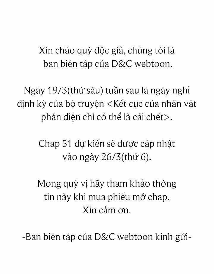 Kết Thúc Của Nhân Vật Phản Diện Chỉ Có Thể Là Cái Chết - Chapter 50 - Page 57