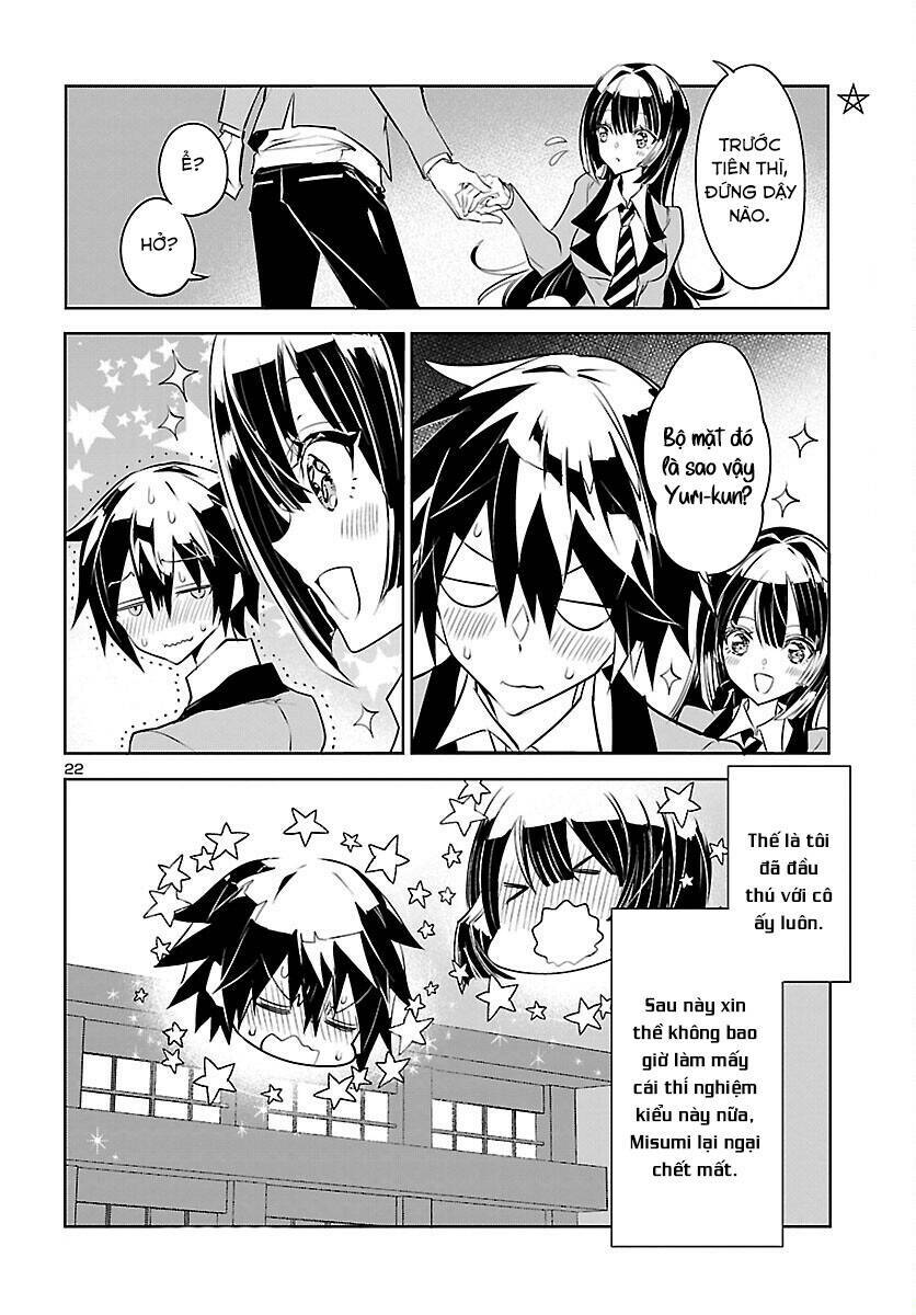 Misumi-san không thể nhìn thấu! - Chapter 3 - Page 21