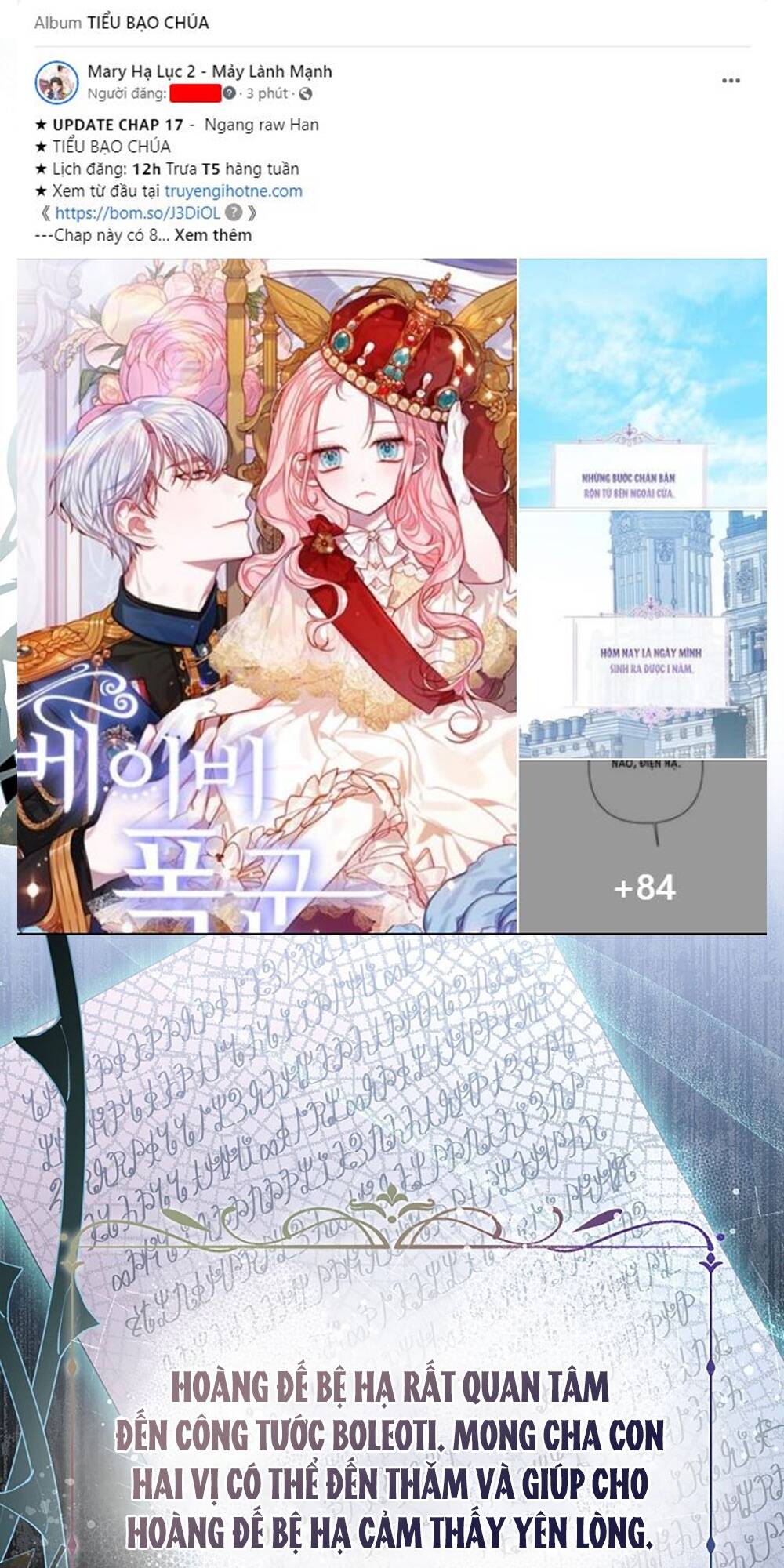 Ta Trở Thành Con Gái Nuôi Của Nam Chính - Chapter 81.1 - Page 17