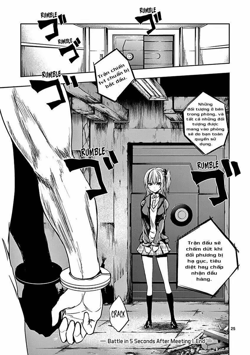 Trận Chiến Bắt Đầu Sau 5 Giây Chapter 7 - Trang 25