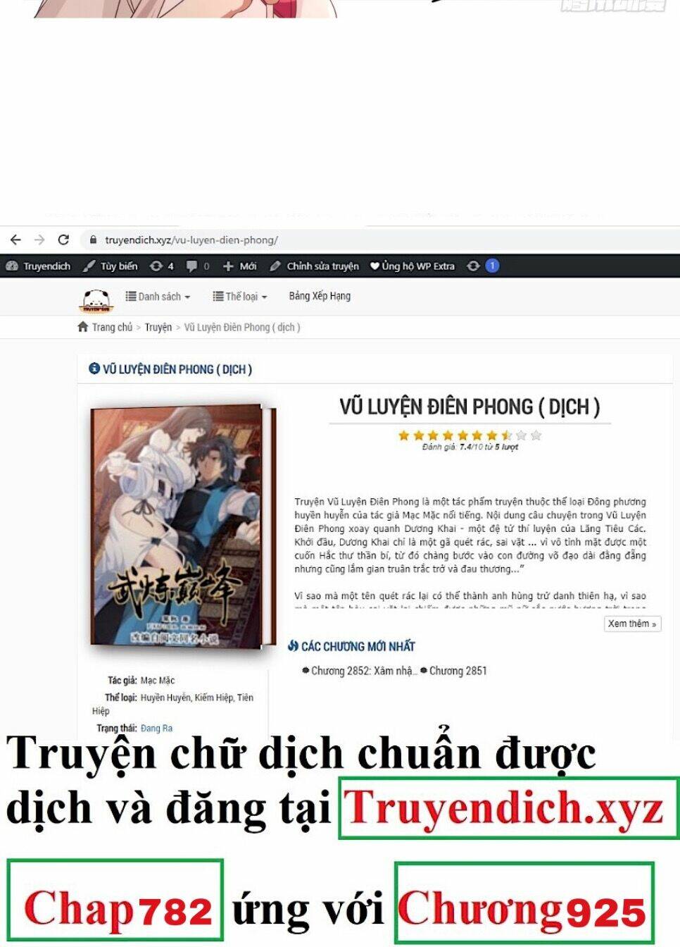 Võ Luyện Đỉnh Phong - Chapter 782 - Page 14