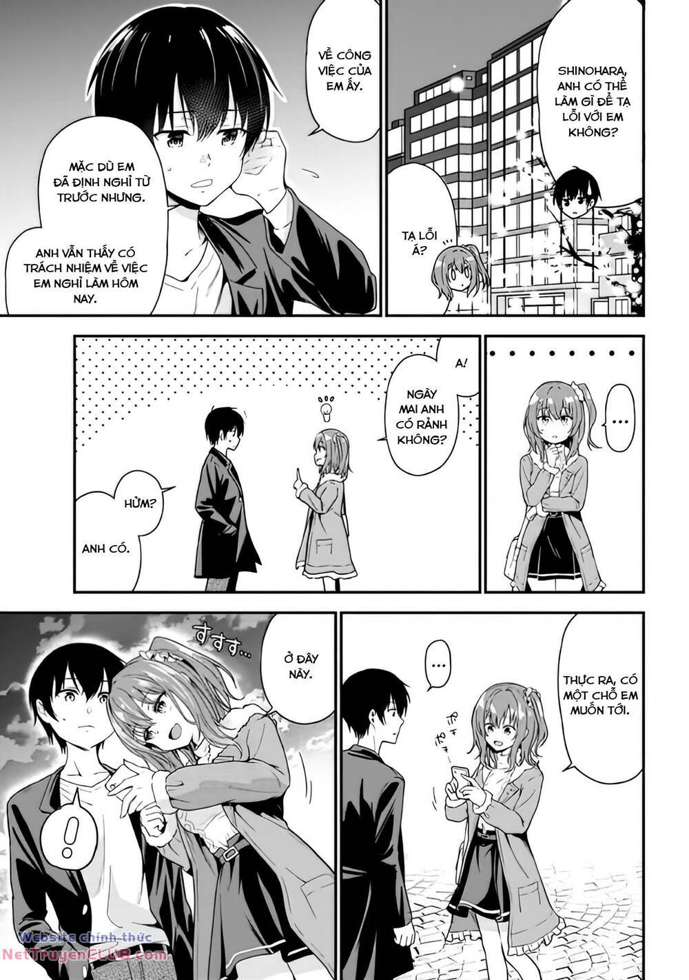 Kanojo ni Uwaki Sareteita Ore ga, Koakuma na Kouhai ni Natsukareteimasu - Chapter 1 - Page 23