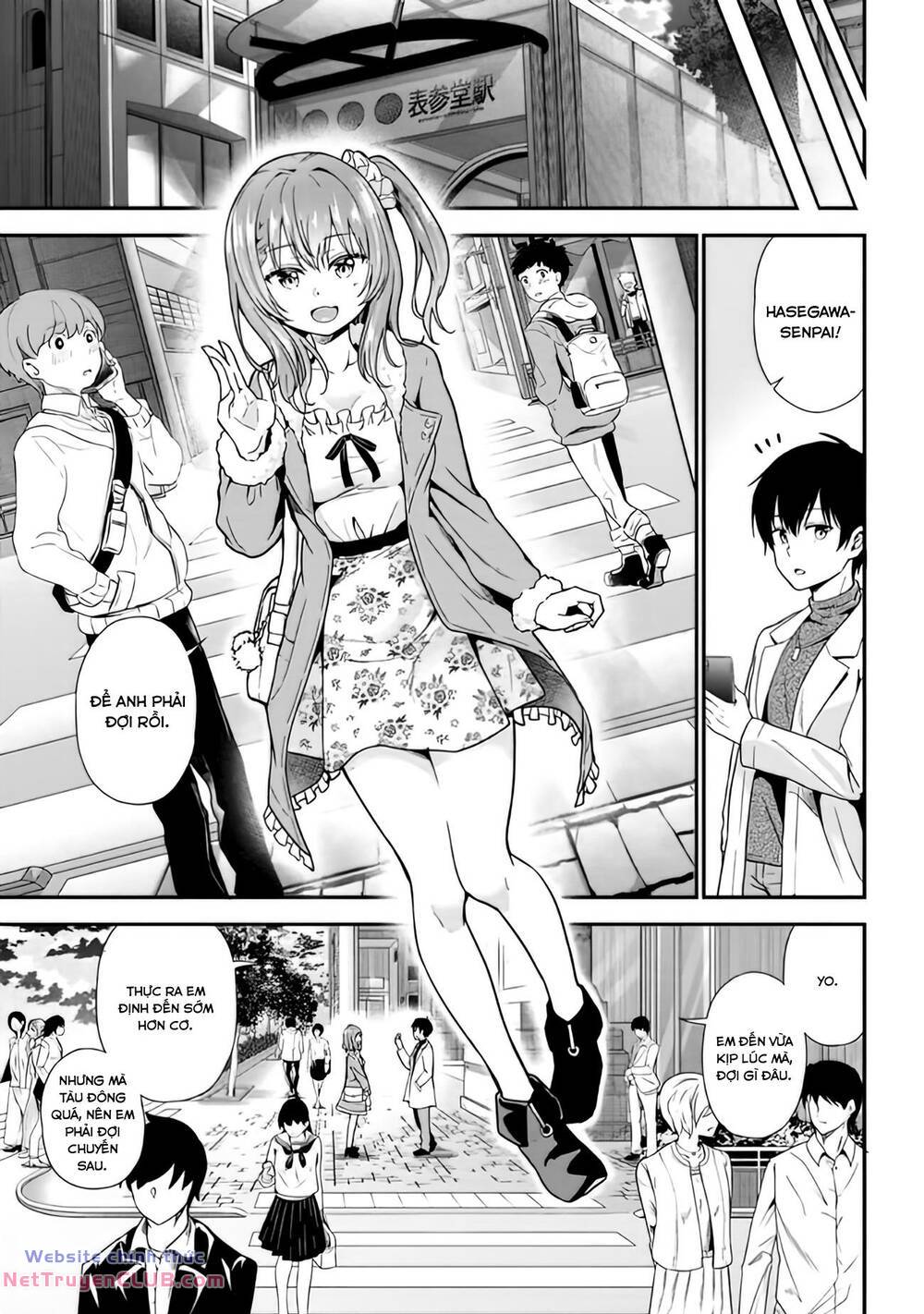 Kanojo ni Uwaki Sareteita Ore ga, Koakuma na Kouhai ni Natsukareteimasu - Chapter 1 - Page 35