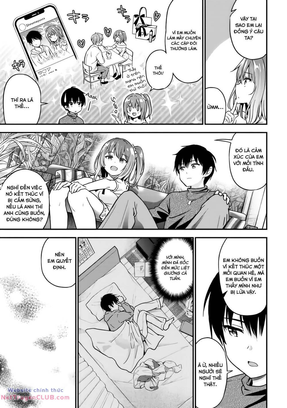 Kanojo ni Uwaki Sareteita Ore ga, Koakuma na Kouhai ni Natsukareteimasu - Chapter 1 - Page 45