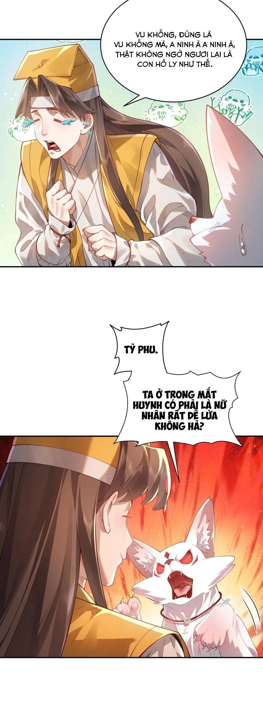 Bói Toán Mà Thôi Cửu Vĩ Yêu Đế Sao Lại Thành Nương Tử Ta - Chapter 36 - Page 3