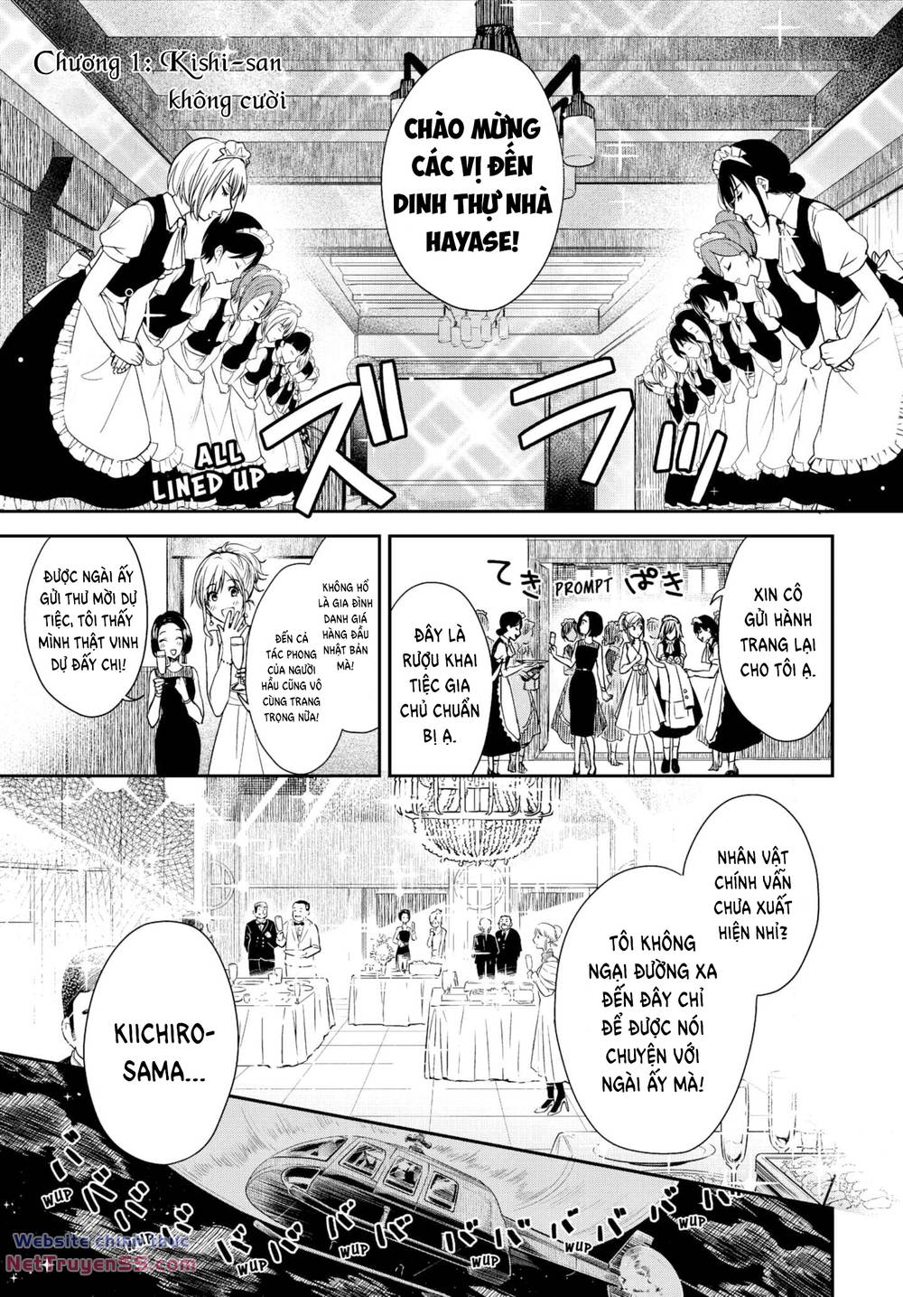 Cô hầu gái Kishi của tôi Chapter 1 - Trang 3