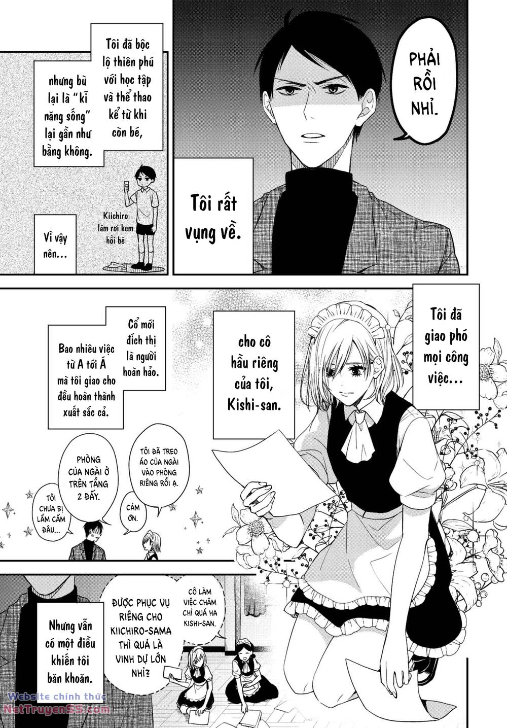 Cô hầu gái Kishi của tôi Chapter 1 - Trang 7