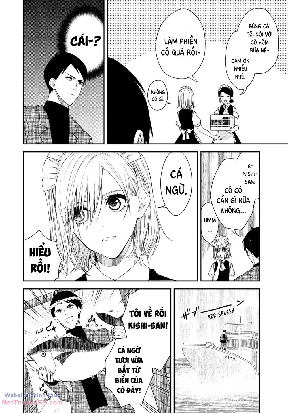 Cô hầu gái Kishi của tôi Chapter 2 - Trang 8