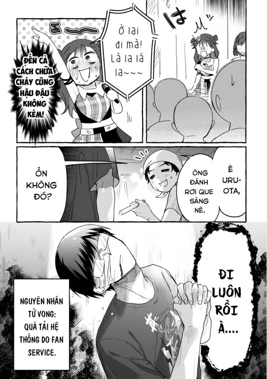 Damedol Cô Idol Hậu Đậu Và Người Hâm Mộ Duy Nhất Trên Thế Giới - Chapter 19.5 - Page 4