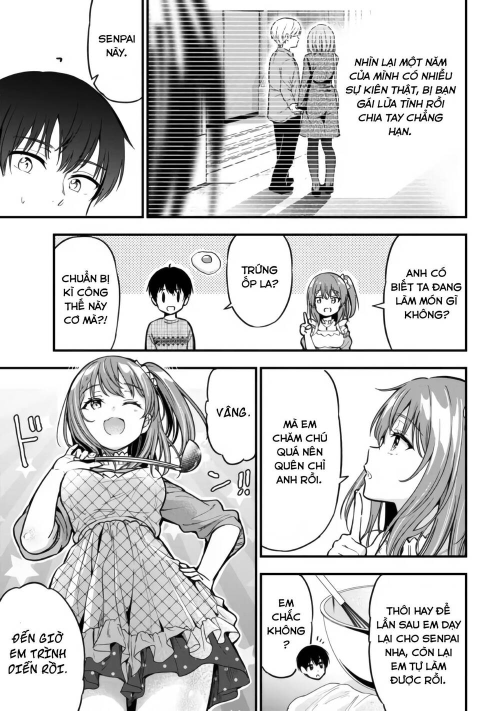 Kanojo ni Uwaki Sareteita Ore ga, Koakuma na Kouhai ni Natsukareteimasu - Chapter 5 - Page 9