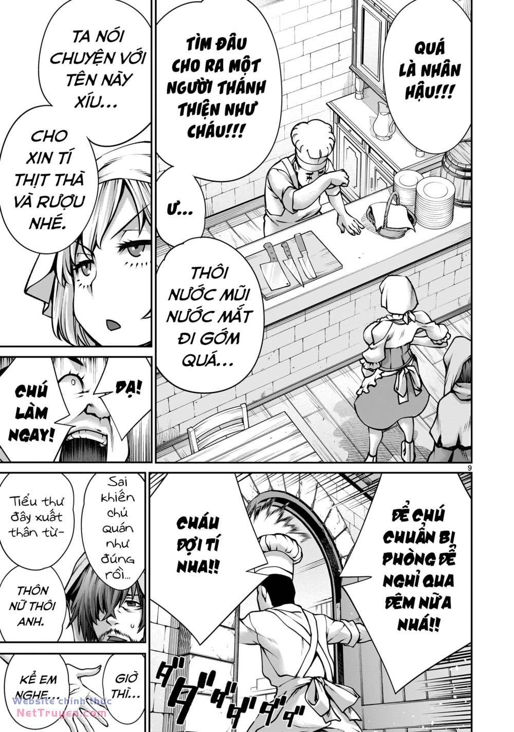 Hành Trình Chinh Phục Thế Giới Đầy Nhục Nhã của Cựu Ma Vương Với Kỹ Năng Thượng Thừa "Cầu Xin Tha Mạng" - Chapter 3 - Page 9