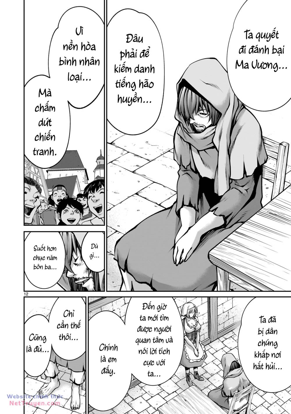 Hành Trình Chinh Phục Thế Giới Đầy Nhục Nhã của Cựu Ma Vương Với Kỹ Năng Thượng Thừa "Cầu Xin Tha Mạng" - Chapter 3 - Page 12