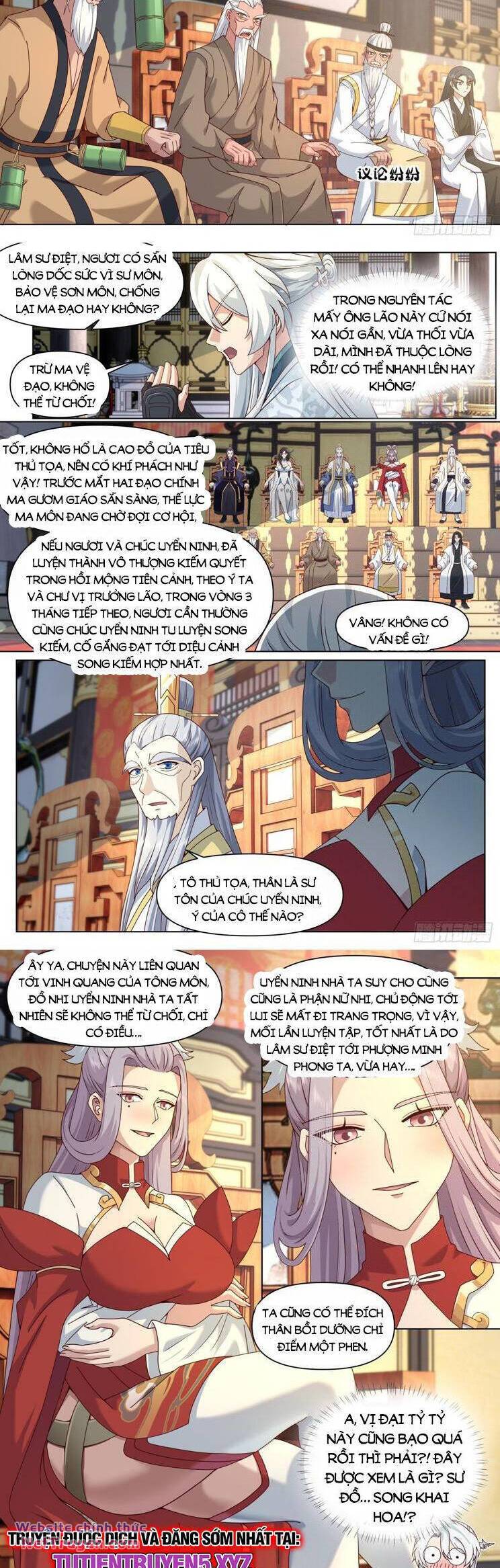 Nhân Vật Phản Diện Đại Sư Huynh Tất Cả Các Sư Muội Đều Là Bệnh Kiều - Chapter 121 - Page 5