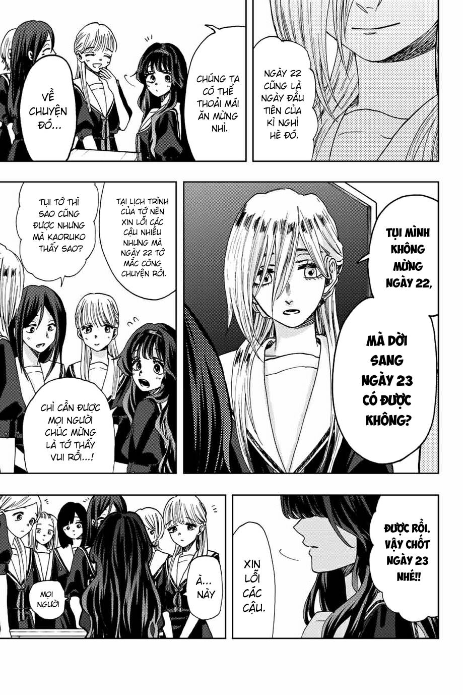 The Fragrant Flower Blooms With Dignity - Kaoru Hana Wa Rin To Saku - Chapter 29 - Page 8