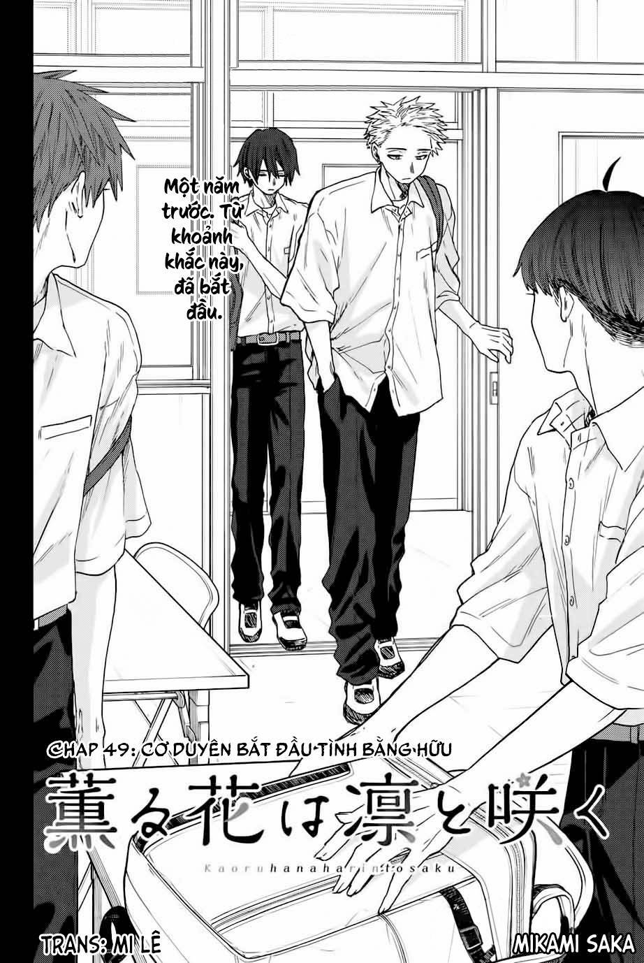 The Fragrant Flower Blooms With Dignity - Kaoru Hana Wa Rin To Saku - Chapter 49 - Page 3