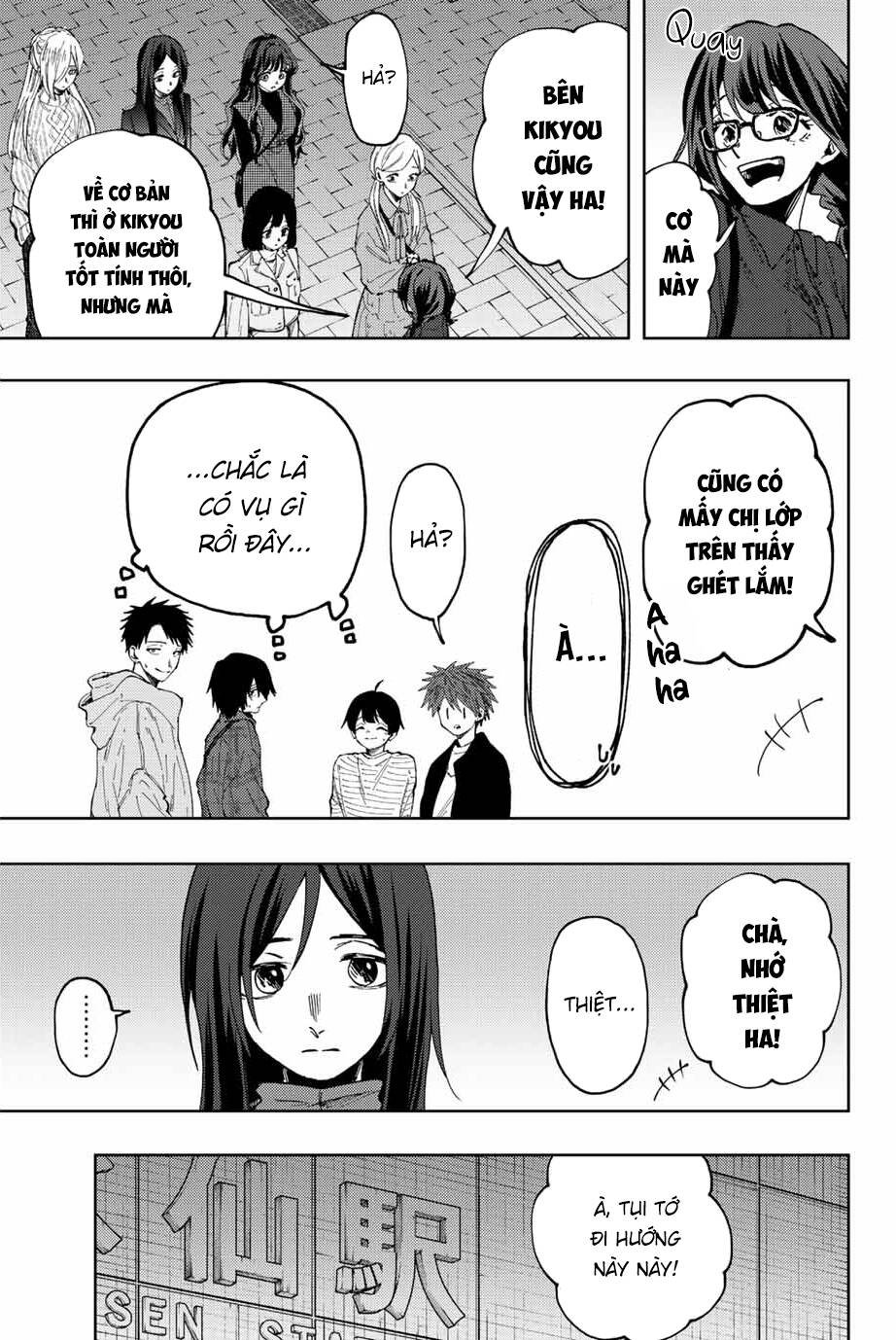 The Fragrant Flower Blooms With Dignity - Kaoru Hana Wa Rin To Saku - Chapter 72 - Page 8
