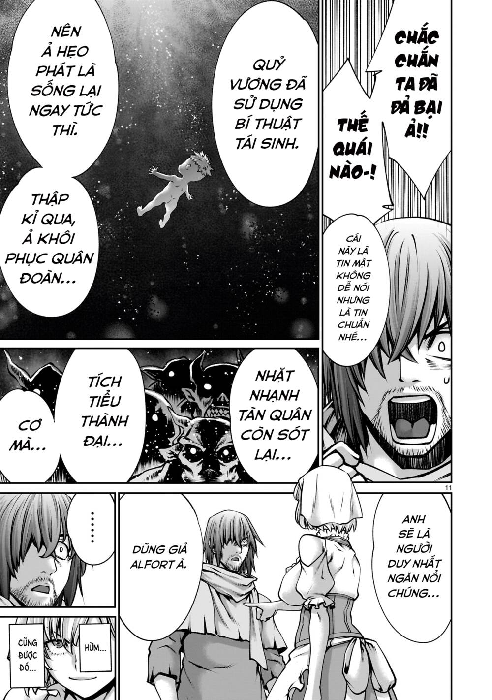 Hành Trình Chinh Phục Thế Giới Đầy Nhục Nhã của Cựu Ma Vương Với Kỹ Năng Thượng Thừa "Cầu Xin Tha Mạng" - Chapter 4 - Page 10