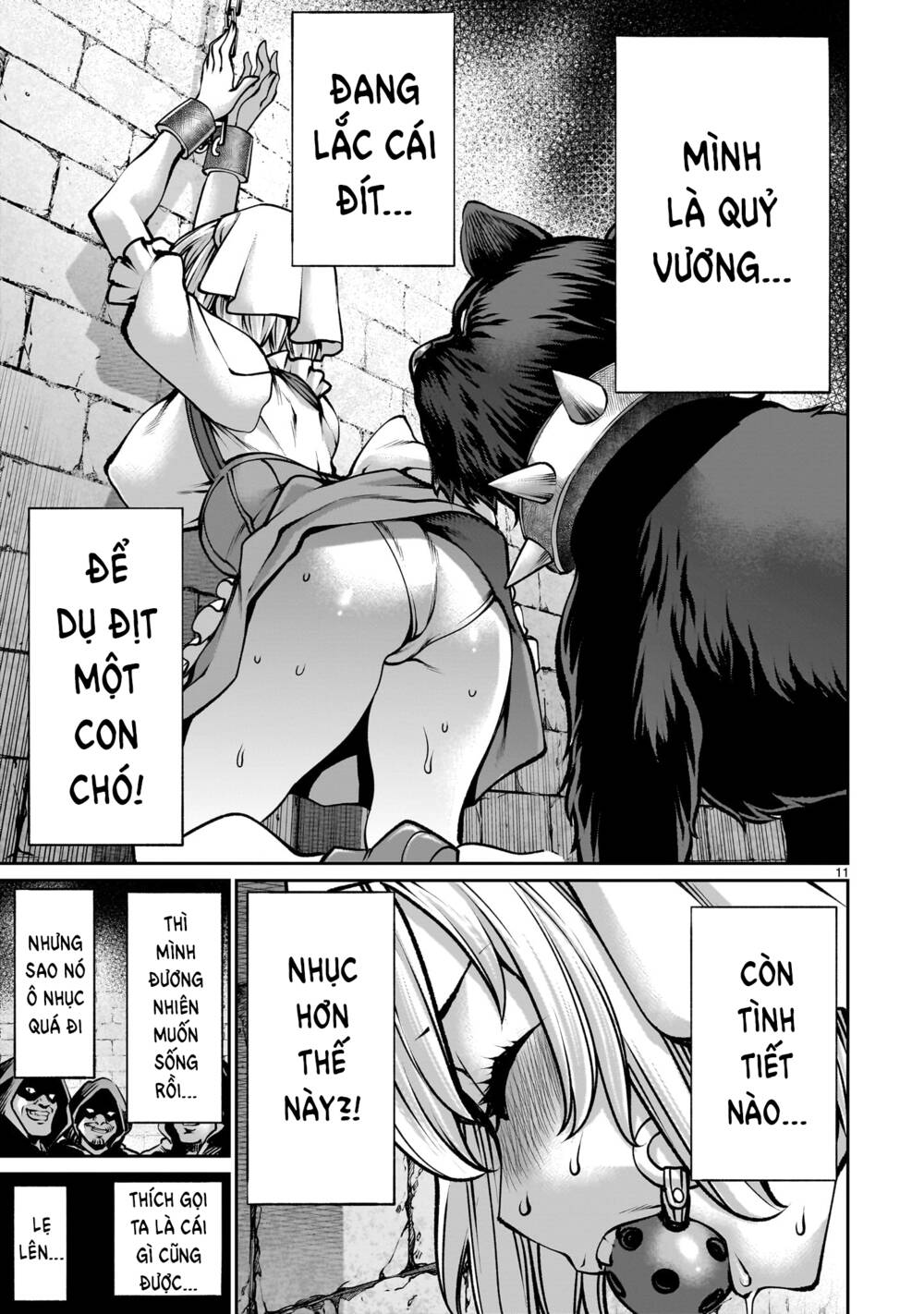 Hành Trình Chinh Phục Thế Giới Đầy Nhục Nhã của Cựu Ma Vương Với Kỹ Năng Thượng Thừa "Cầu Xin Tha Mạng" - Chapter 5 - Page 10