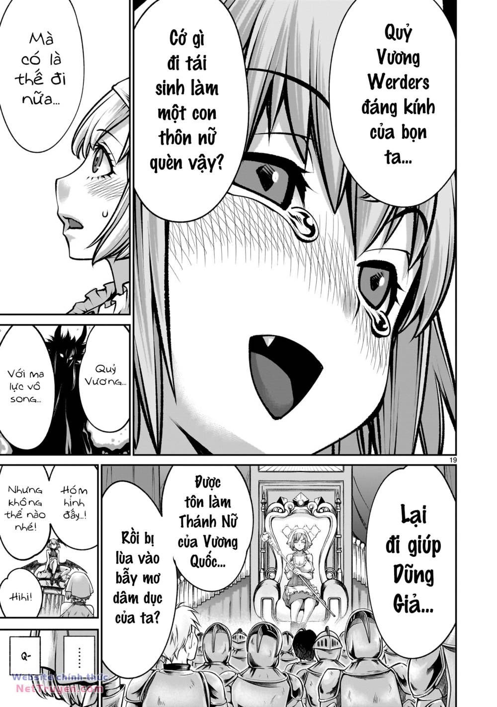 Hành Trình Chinh Phục Thế Giới Đầy Nhục Nhã của Cựu Ma Vương Với Kỹ Năng Thượng Thừa "Cầu Xin Tha Mạng" - Chapter 7 - Page 19