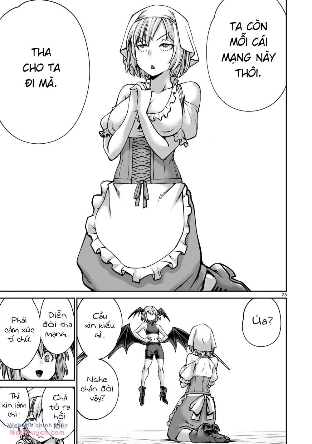 Hành Trình Chinh Phục Thế Giới Đầy Nhục Nhã của Cựu Ma Vương Với Kỹ Năng Thượng Thừa "Cầu Xin Tha Mạng" - Chapter 7 - Page 23