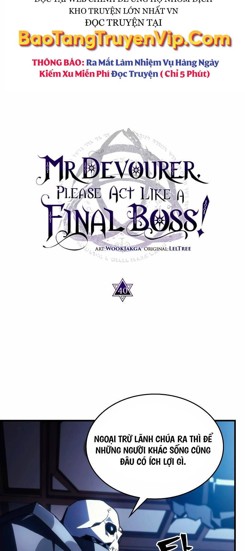 Hãy Hành Động Như Một BOSS Đi Ngài Mr Devourer - Chapter 40 - Page 3