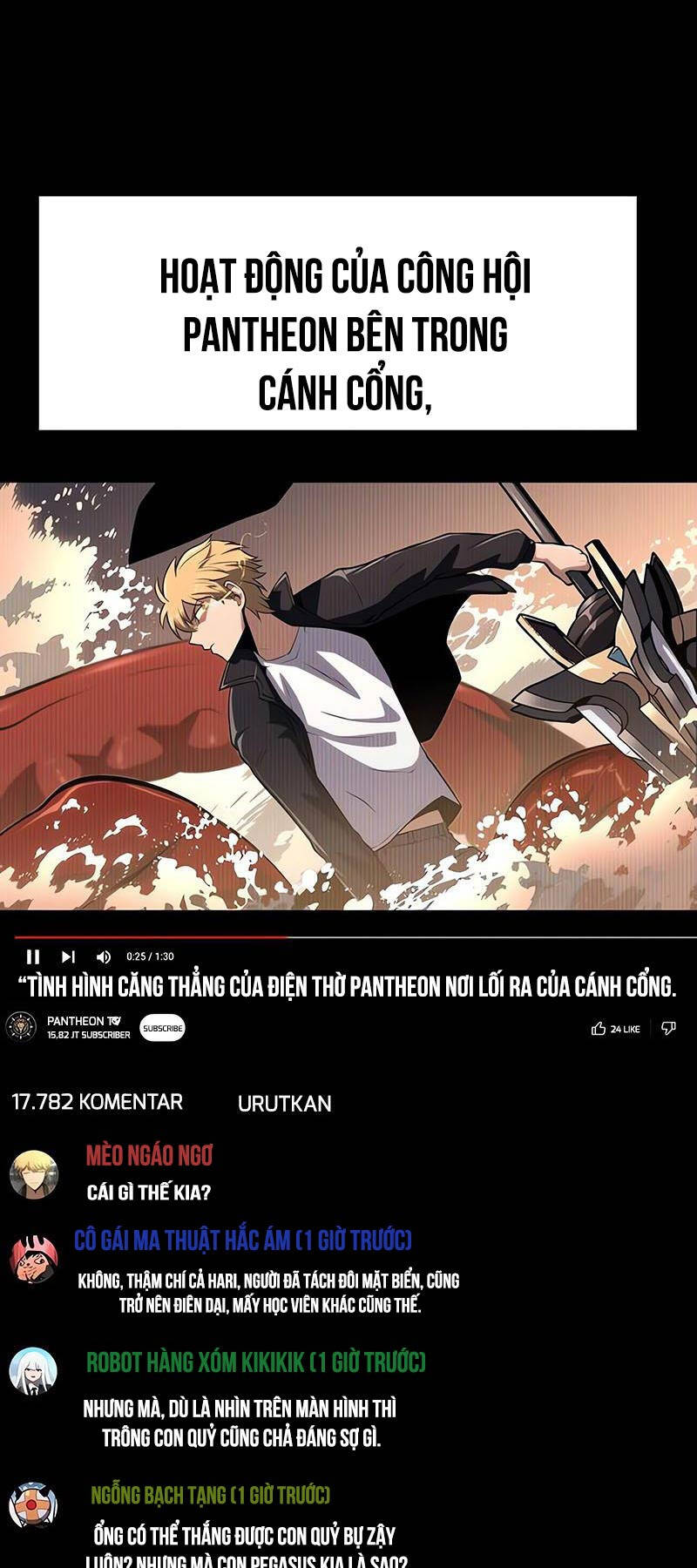 Vua Hiệp Sĩ Đã Trở Lại Với Một Vị Thần - Chapter 60 - Page 39