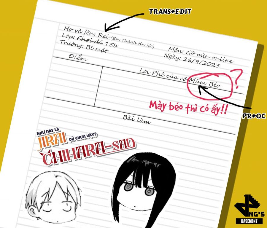 Jirai nandesuka Chihara-san - Chapter 63.5 - Page 4