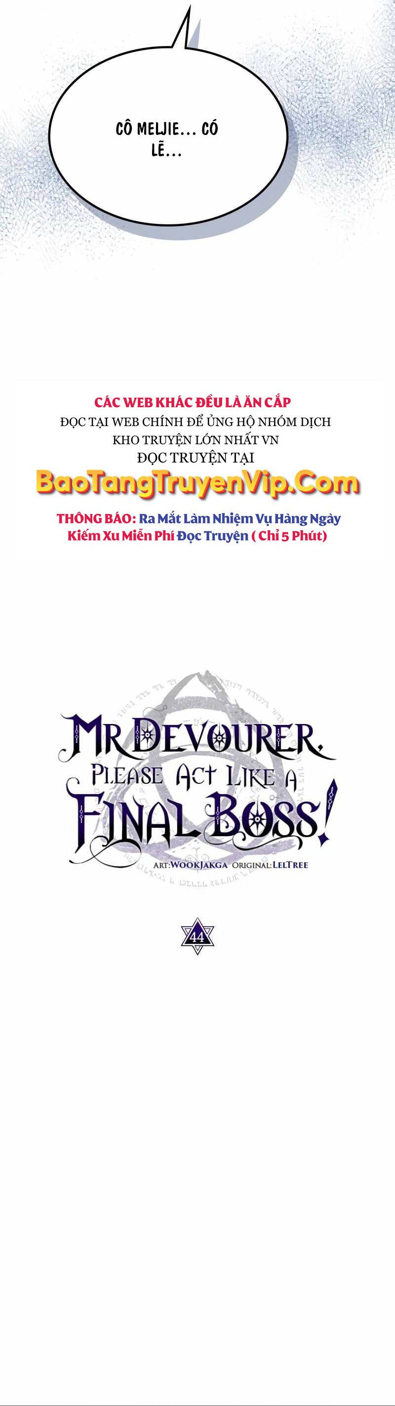 Hãy Hành Động Như Một BOSS Đi Ngài Mr Devourer - Chapter 44 - Page 14