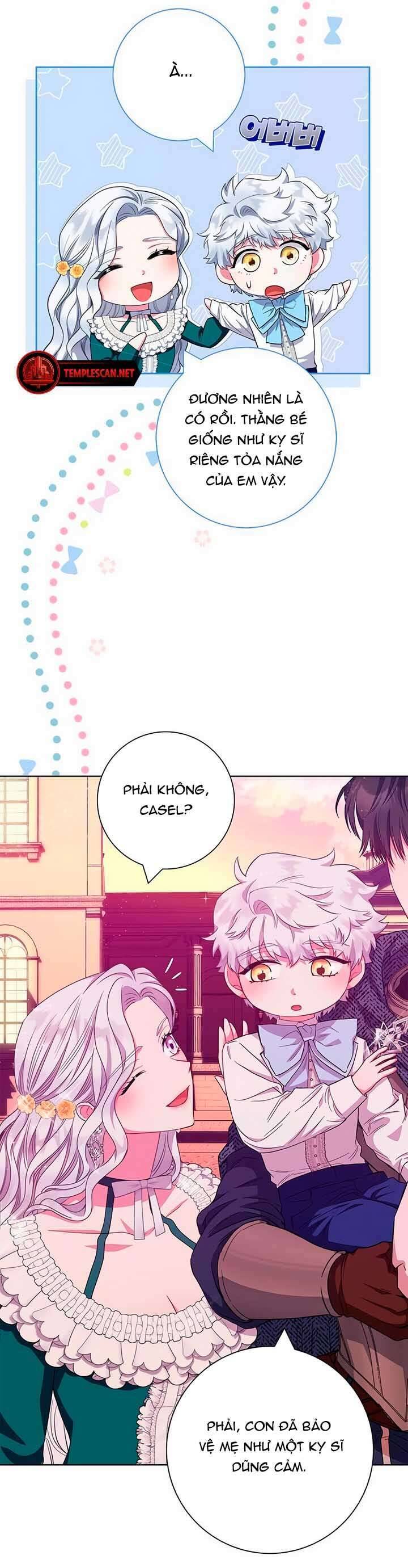 Tôi trở thành mẹ của nam chính - Chapter 38 - Page 17