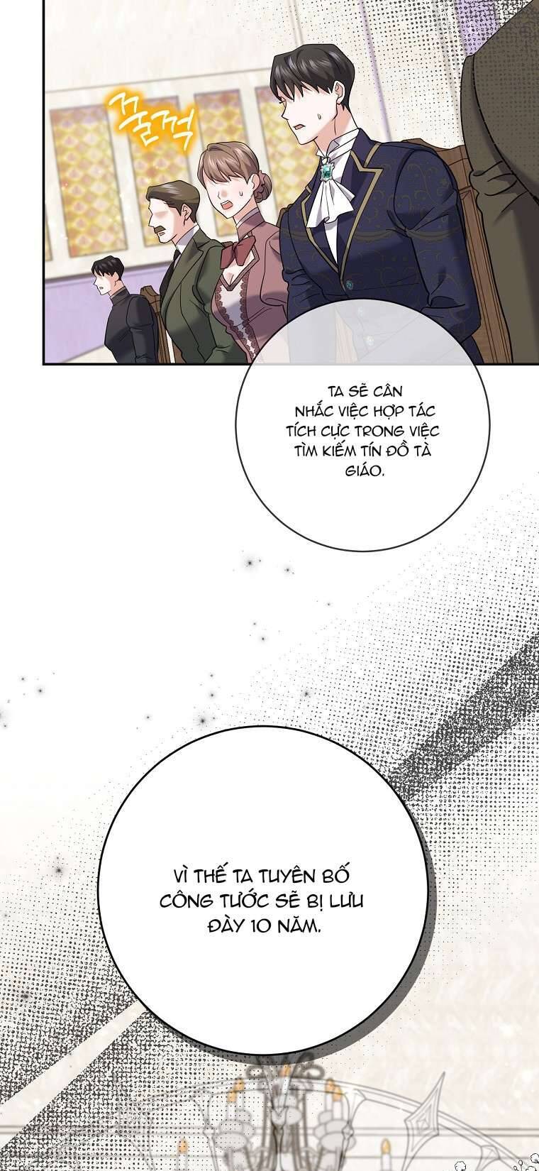 Vị Hôn Phu Phản Diện Cản Trở Con Đường Hoa Của Tôi - Chapter 39 - Page 64