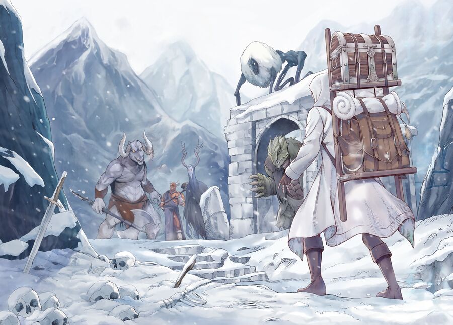 Elf Ngực Bự Và Kho Báu Hầm Ngục - Chapter 1 - Page 3