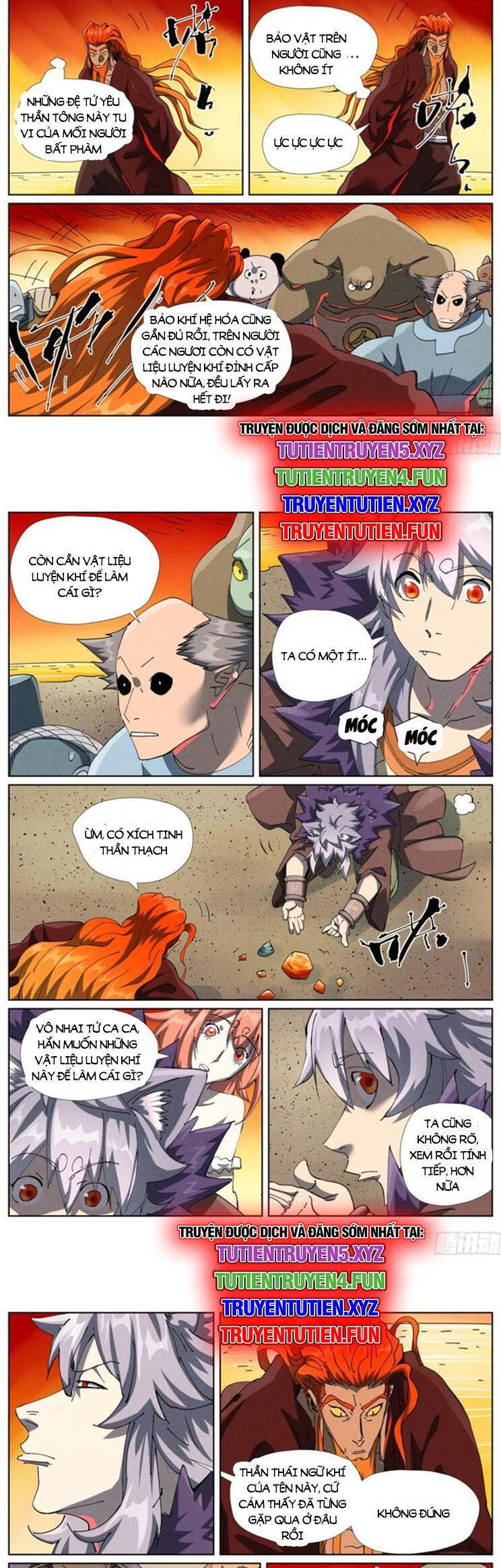 Yêu Thần Ký Chapter 605 - Trang 4
