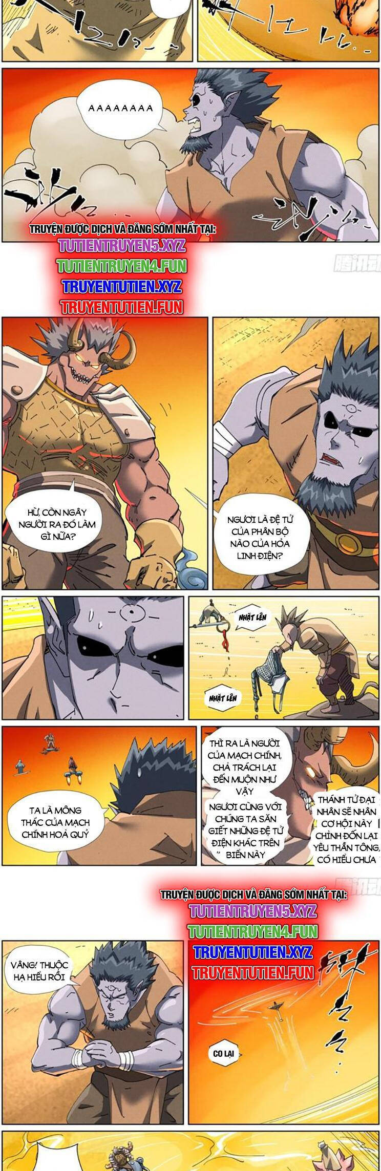 Yêu Thần Ký Chapter 609 - Trang 3