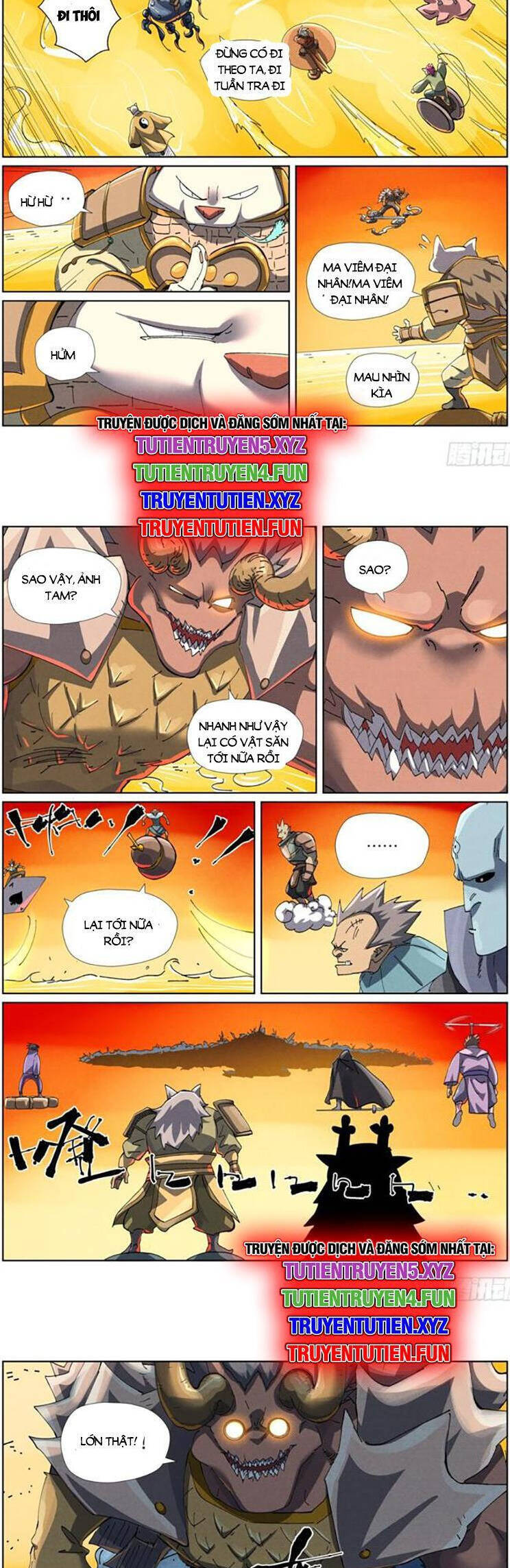 Yêu Thần Ký Chapter 609 - Trang 4