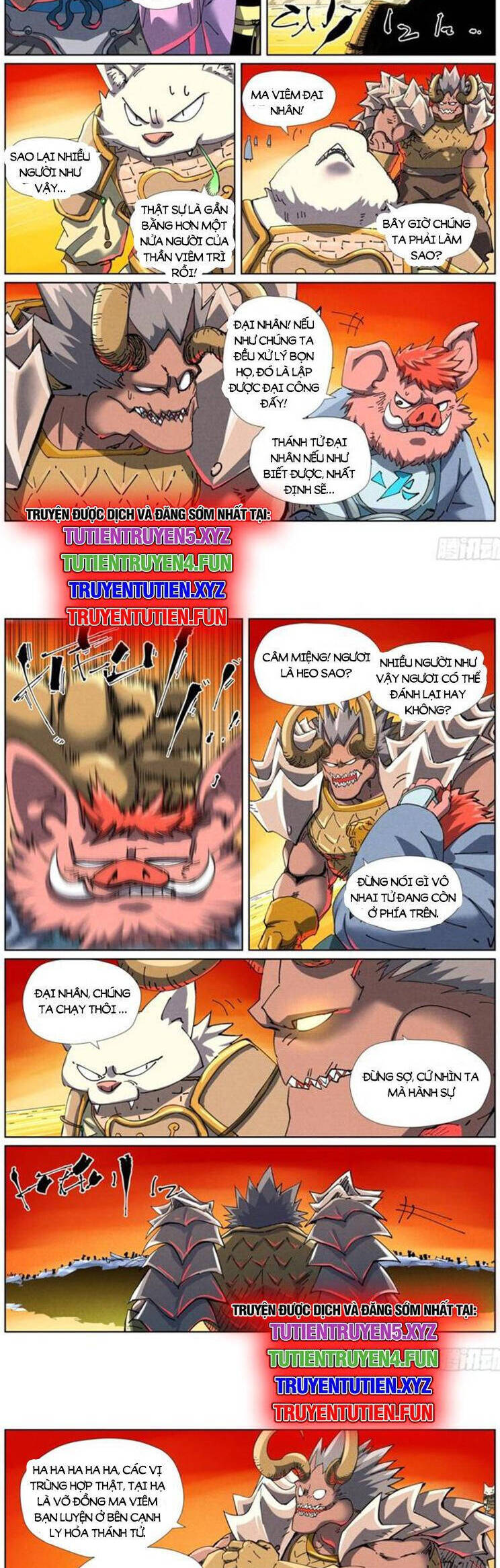 Yêu Thần Ký Chapter 610 - Trang 1