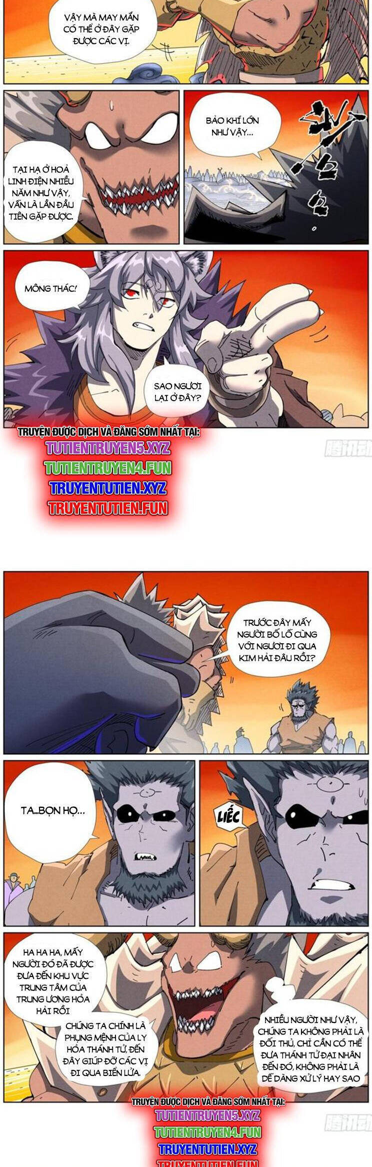 Yêu Thần Ký Chapter 610 - Trang 2