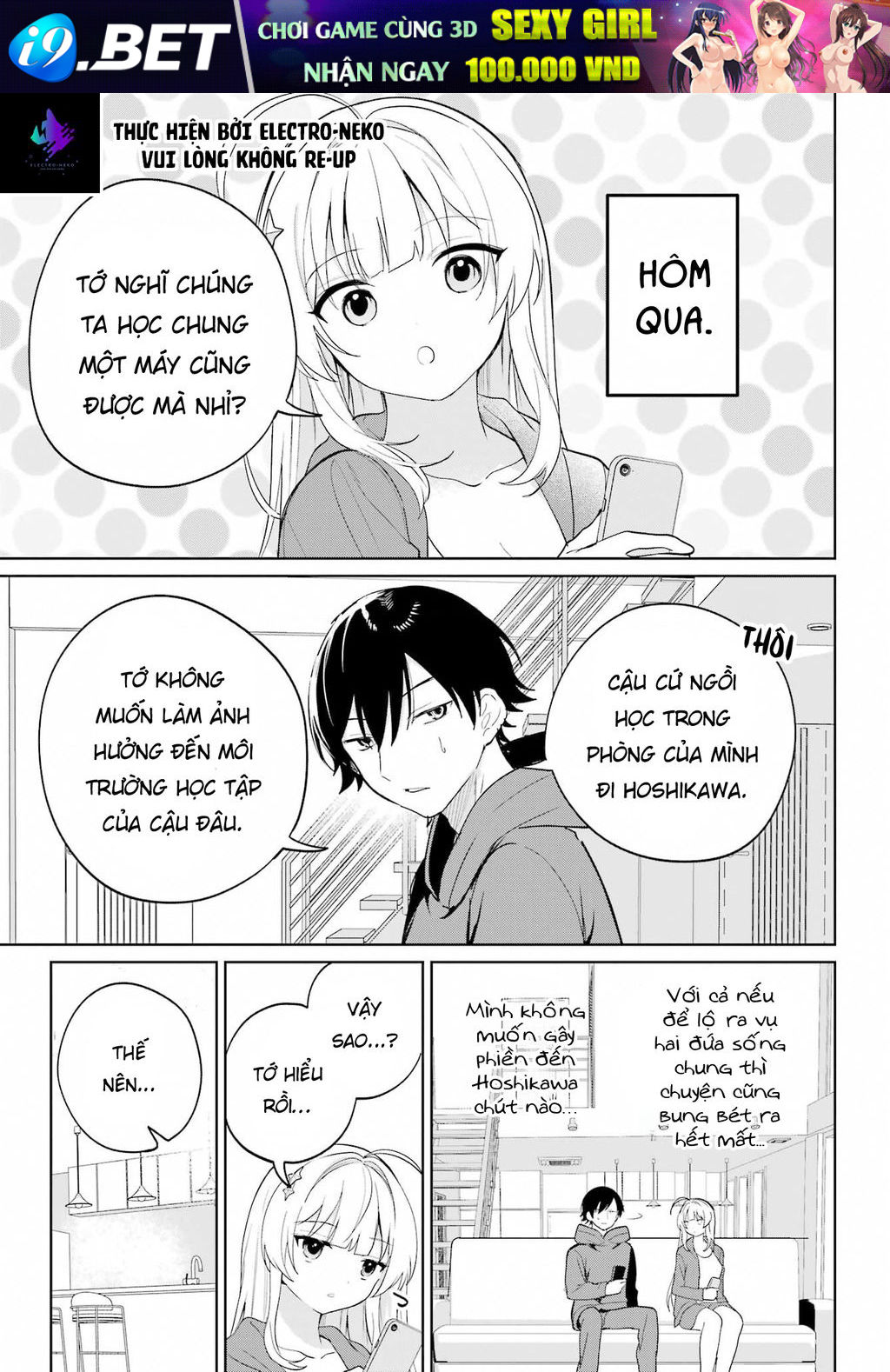 Sau Khi Chuyển Sang Học Online, Tôi Đành Phải Sống Chung Với Cô Nàng Xinh Đẹp Nhất Lớp - Chapter 4 - Page 9