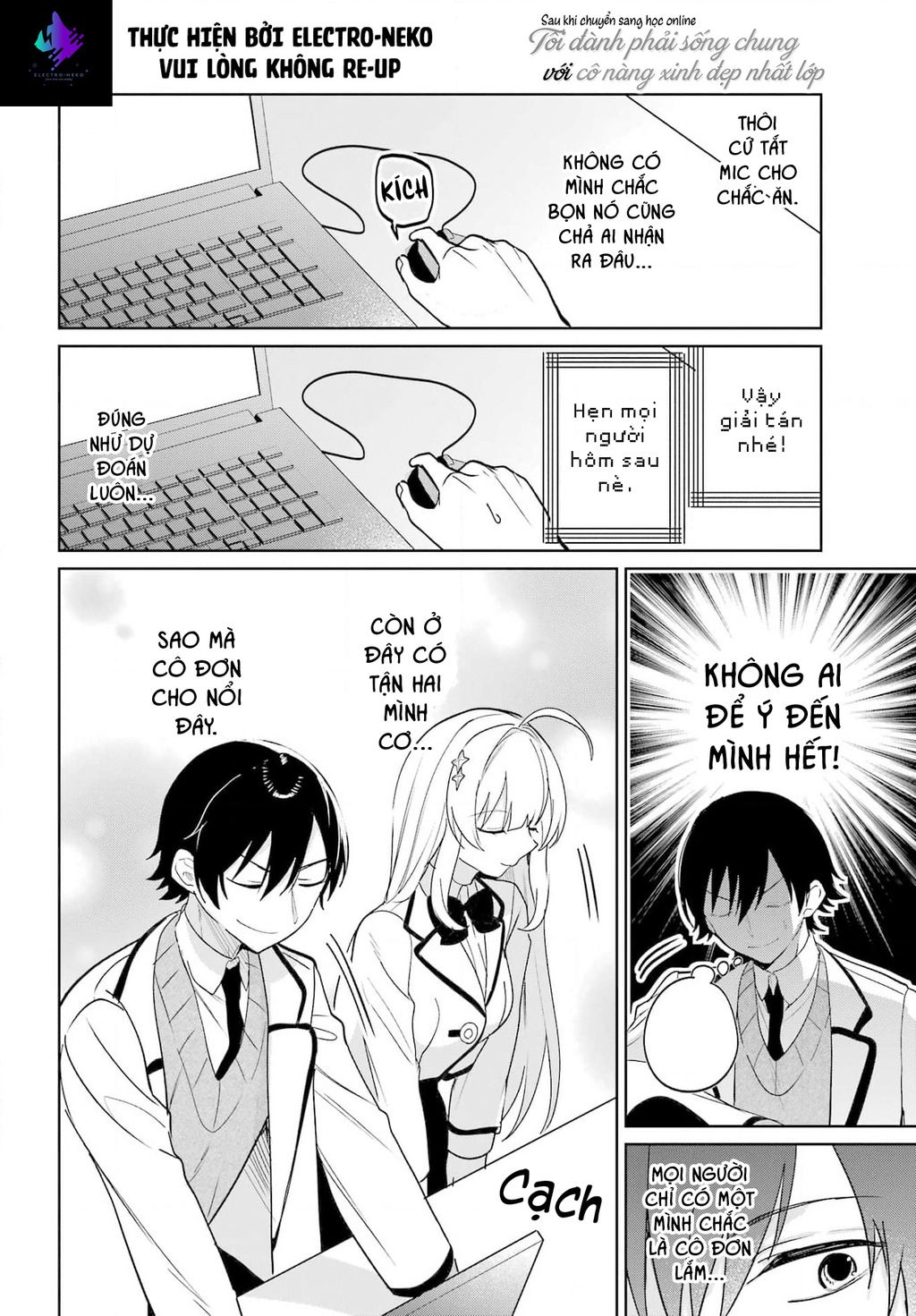 Sau Khi Chuyển Sang Học Online, Tôi Đành Phải Sống Chung Với Cô Nàng Xinh Đẹp Nhất Lớp - Chapter 5 - Page 16