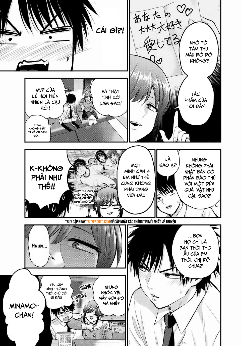 Làm Gì Có Chuyện Tình Hài Hước Giữa Bạn Thuở Nhỏ Được! - Chapter 44 - Page 4