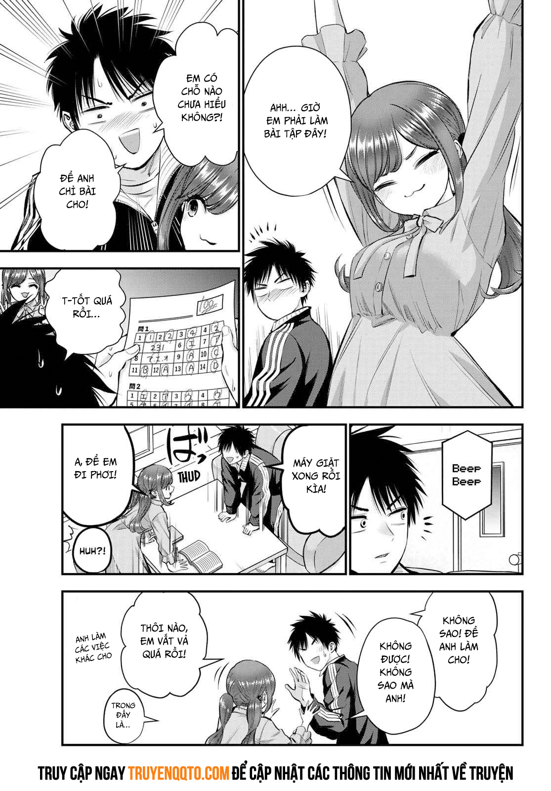 Làm Gì Có Chuyện Tình Hài Hước Giữa Bạn Thuở Nhỏ Được! - Chapter 46 - Page 6