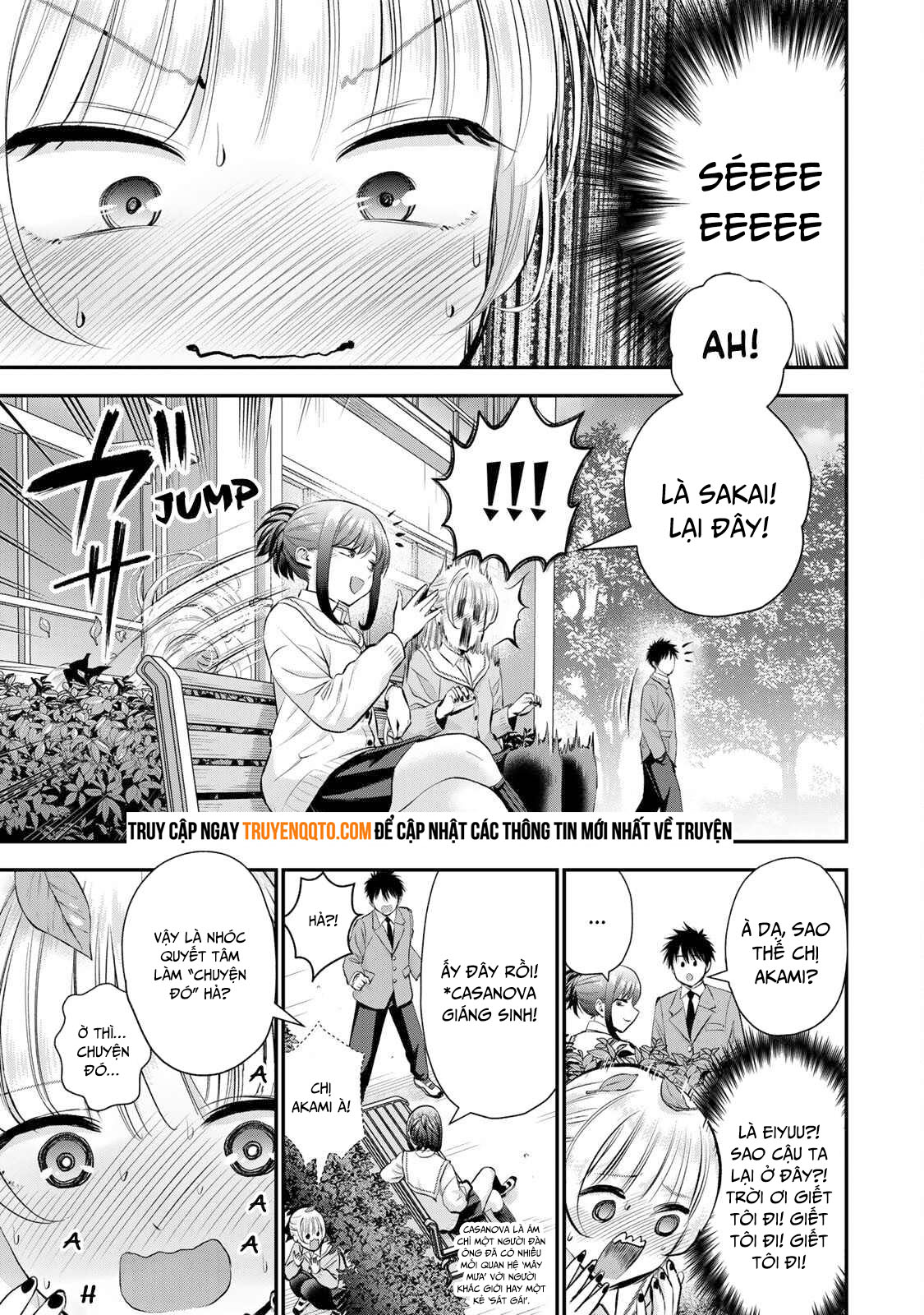 Làm Gì Có Chuyện Tình Hài Hước Giữa Bạn Thuở Nhỏ Được! - Chapter 54 - Page 8