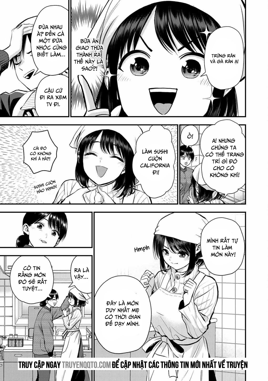 Làm Gì Có Chuyện Tình Hài Hước Giữa Bạn Thuở Nhỏ Được! - Chapter 58 - Page 8