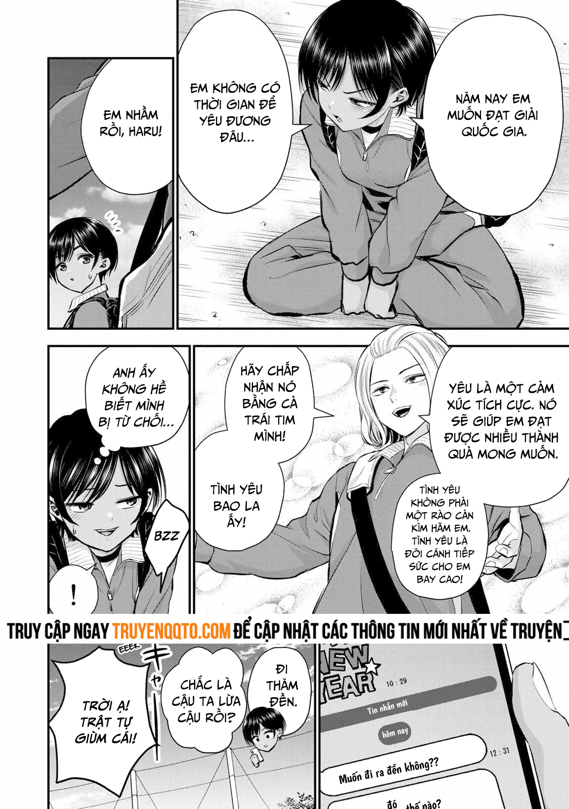 Làm Gì Có Chuyện Tình Hài Hước Giữa Bạn Thuở Nhỏ Được! - Chapter 59 - Page 3