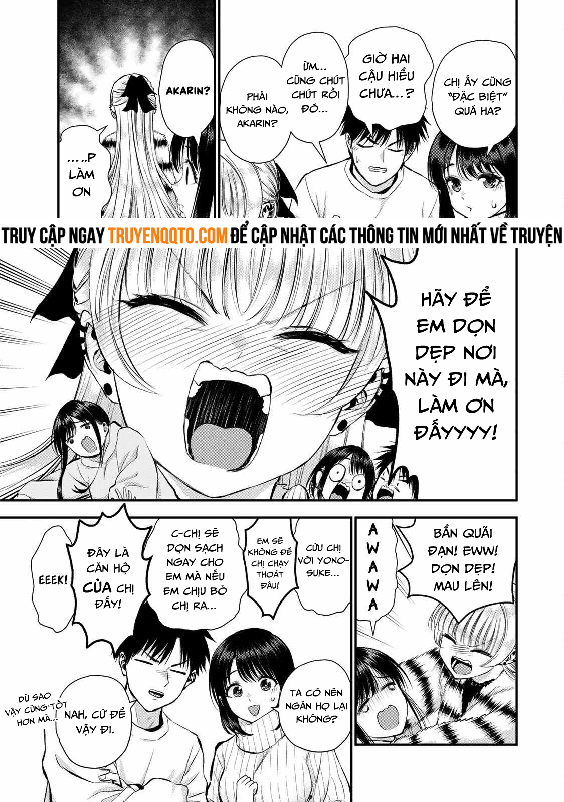 Làm Gì Có Chuyện Tình Hài Hước Giữa Bạn Thuở Nhỏ Được! - Chapter 61 - Page 4